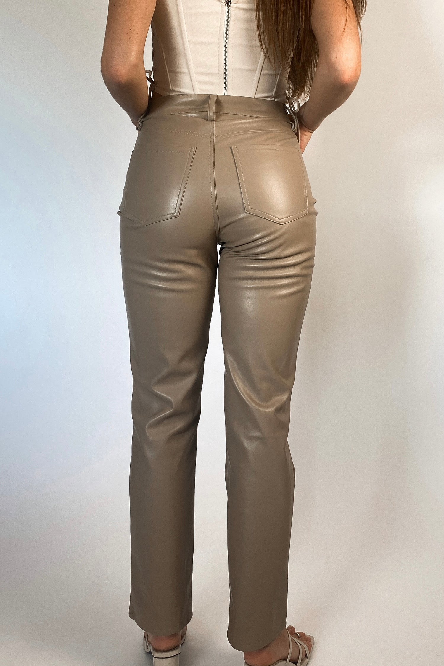 Midnight City Faux Leather Pant